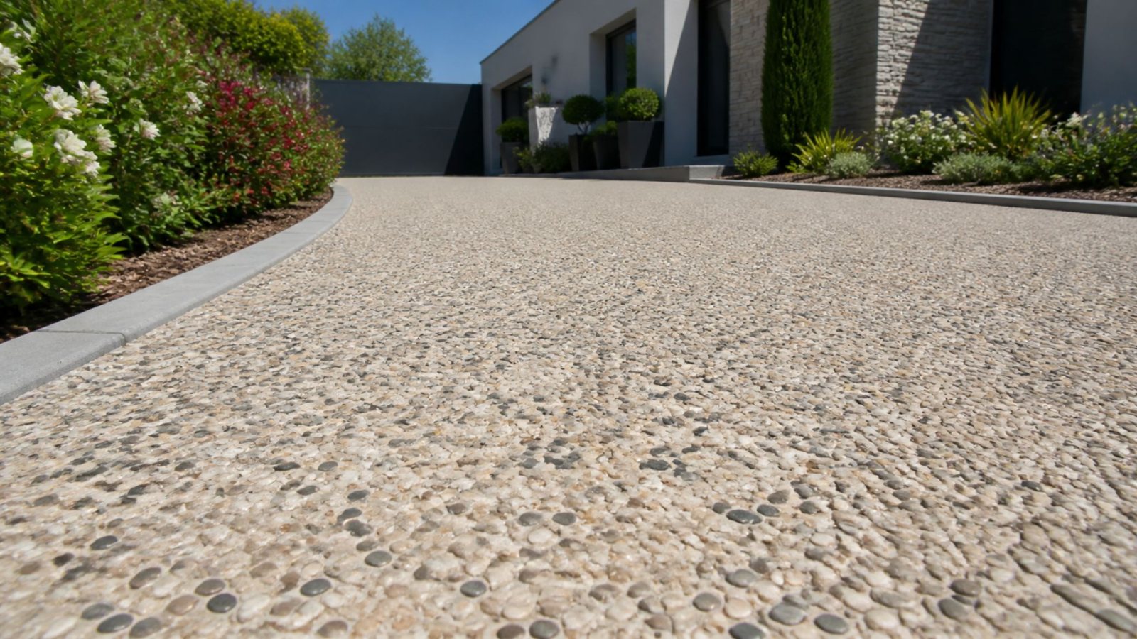 Béton désactivé — Clôtures Caudevel