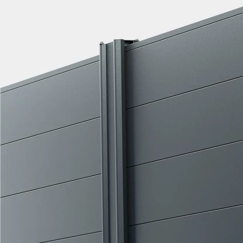Clôture à lames aluminium — Clôtures Caudevel